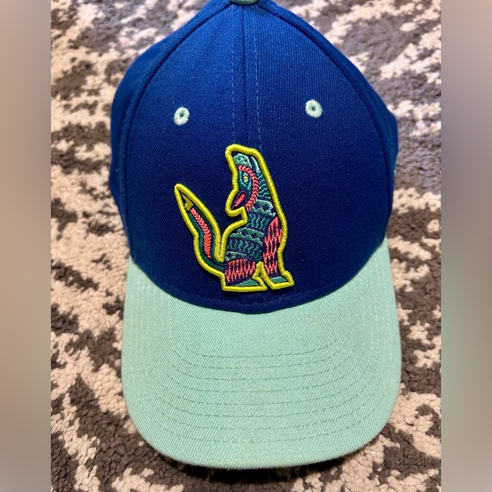 New Era Kids Hillsboro Sonadores Youth Teal Royal Blue Minor League Baseball Hat
